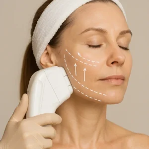 Woman having HI-FU to reduce wrinkles call LA LIPO Greater London (Lambeth) Now!