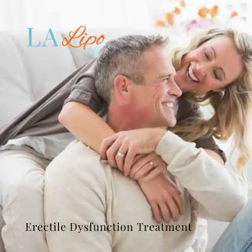 LA-EMS Greater London (Lambeth) treatment - happy couple together.