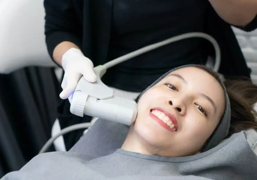 HIFU treatment Greater London (Lambeth) in progress